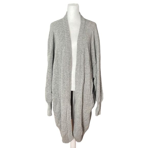 Christy Dawn XL The Elsie Cardigan Opal Knit Gray Baby Alpaca NWT Sweater - Picture 1 of 9